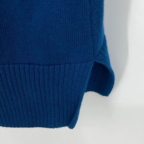 Eight Eight Eight 100% Cotton Knit Long Sweater Blue Color Size XL - Picture 3 of 6